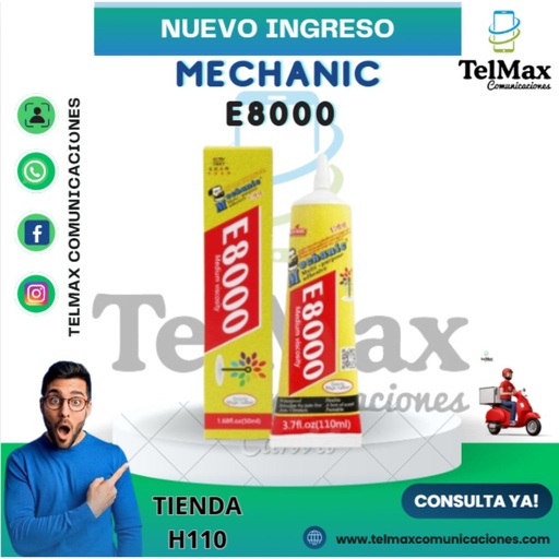 [PE8000] PEGAMENTO MECHANIC E8000 110ML