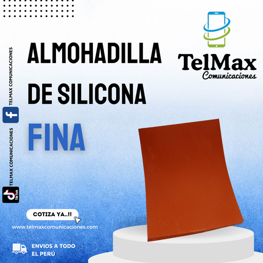 ALMOHADILLA DE SILICONA FINA (5 MM)