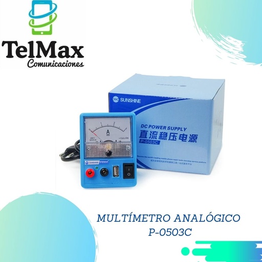 [MAP0503C] MULTÍMETRO ANALÓGICO P-0503C