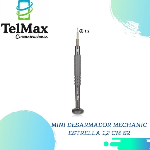 [MDME1.2CMS2] MINI DESARMADOR MECHANIC ESTRELLA 1,2 CM S2