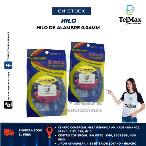 [HM04] HILO DE ALAMBRE 0.04 MECHANIC