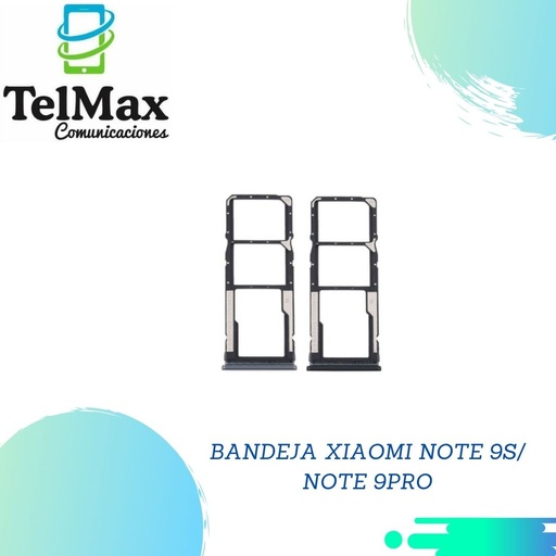 BANDEJA XIAOMI NOTE 9S/NOTE 9 PRO