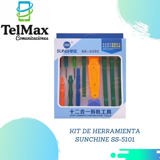 [KHSS5101] KIT DE HERRAMIENTA SUNSHINE SS-5101