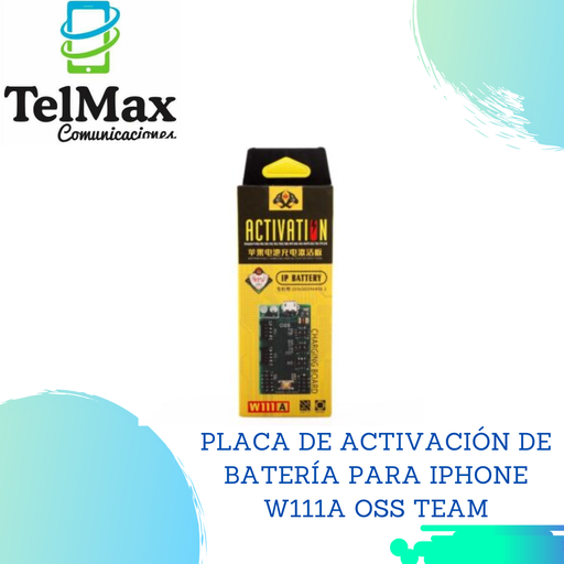 [PAOTM] PLACA DE ACTIVACIÓN DE BATERÍA PARA IPHONE W111A OSS TEAM