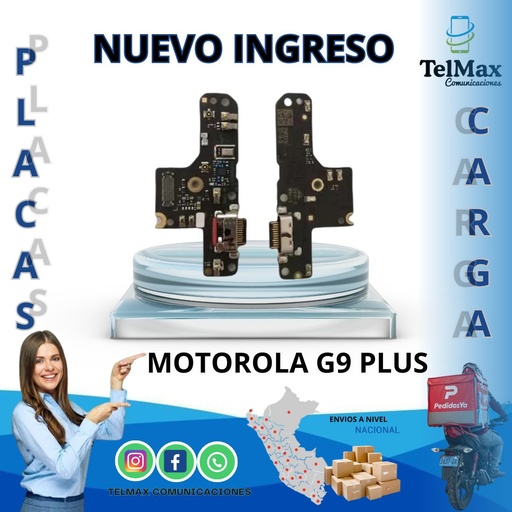 [PMG9P] PLACA DE CARGA PARA MOTO G9 PLUS