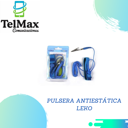 [PSANTLK] PULSERA ANTIESTÁTICA LEKO