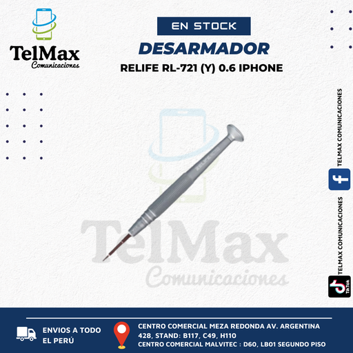 [DPRL721] DESARMADOR DE PRECISION RELIFE RL-721 Y0.6(IPHONE)🐓