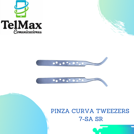 [PCTSA] PINZA CURVA TWEEZERS 7-SA SR