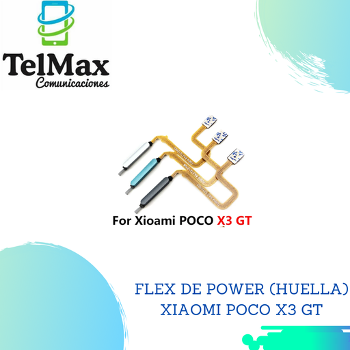 SENSOR DE HUELLA XIAOMI POCO X3 GT