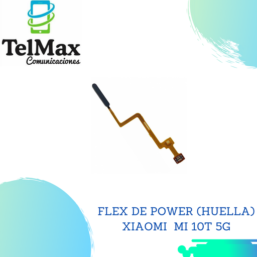 SENSOR DE HUELLA PARA XIA REDMI  MI 10T LITE 5G