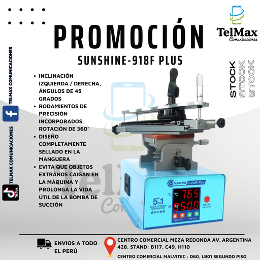 [SDGS918F] SEPARADORA DE GLASS SUNSHINE S-918F PLUS