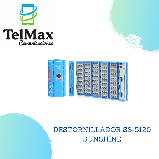 [DSS5120S] DESTORNILLADOR SS-5120 SUNSHINE (128 EN 1)