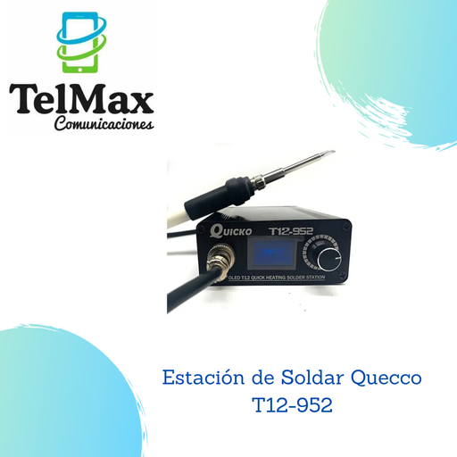 [EDSQT12-952] Estacion de Soldar Quecco T12-952