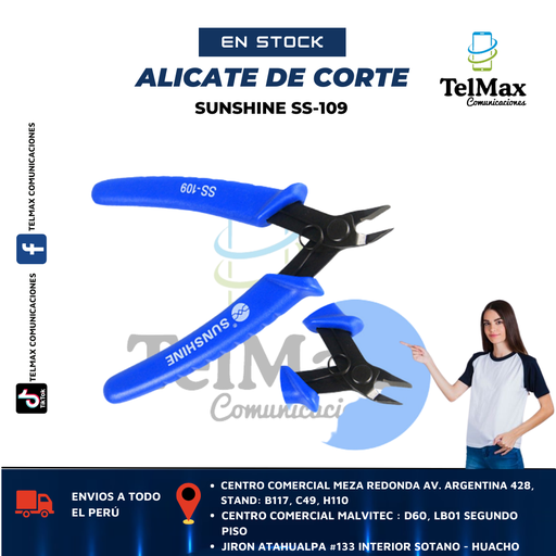 [ADCSSS109] ALICATE DE CORTE SUNSHINE SS-109