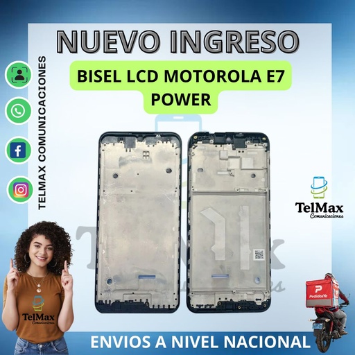 [BME7P] BISEL LCD PARA MOTO E7 POWER