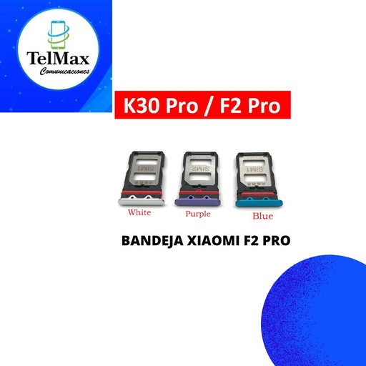 BANDEJA PARA XIA POCO F2 PRO