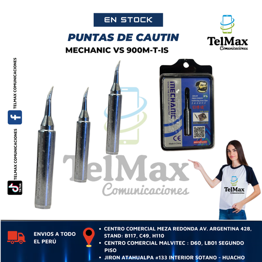 [PVS900MTISCV] PUNTA CAUTIN MECHANIC Vs 900M-T-IS