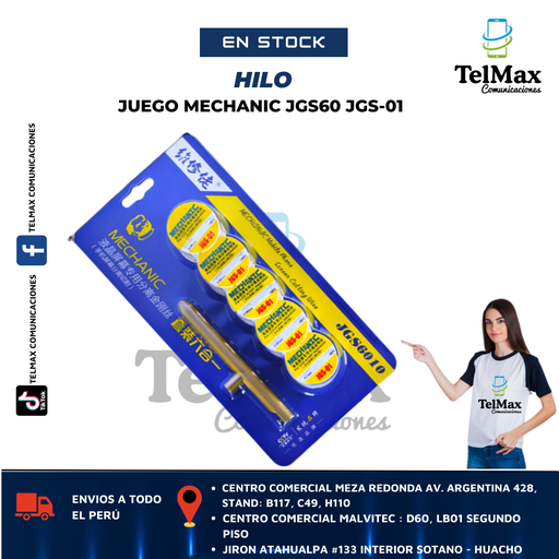 [HMJGS60] JUEGOS HILO MECHANIC JGS60 JGS-01