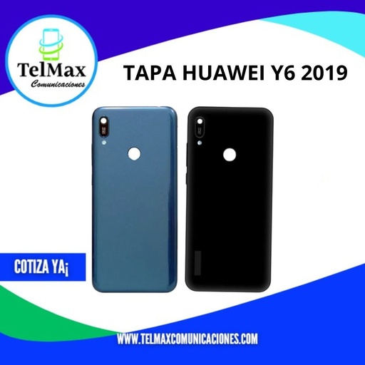 TAPA HUAWEI Y6 2019 C/HUELLA