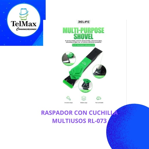 [RRL073] RASPADOR CON CUCHILLA MULTIUSOS RL-073