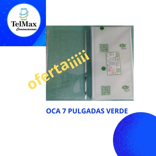 [OCA7PLVR] OCA 7 PULGADAS VERDE