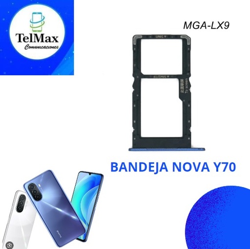 BANDEJA HUAWEI NOVA Y70 MGA-LX9