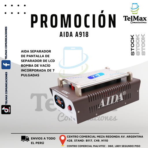 [PSA918] PLANCHA SEPARADORA AIDA A918
