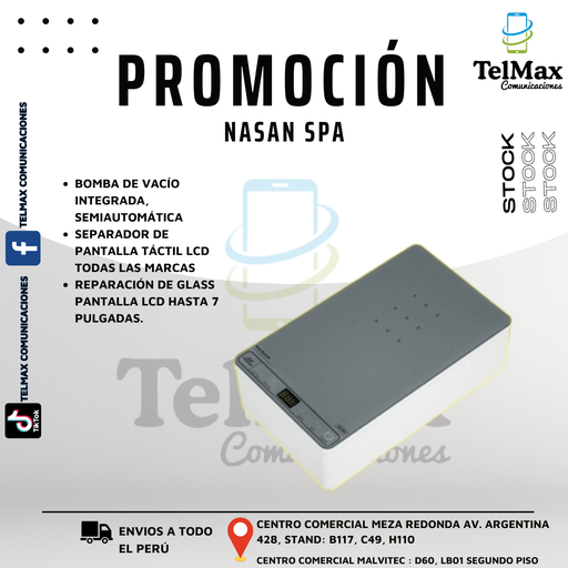 [SLNASPA] SEPARADORA LCD NA-SPA NASAN