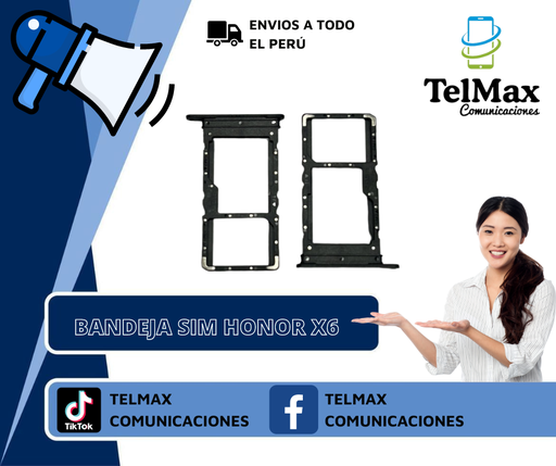 [BDHX6] BANDEJA HUAWEI HONOR X6/X6S