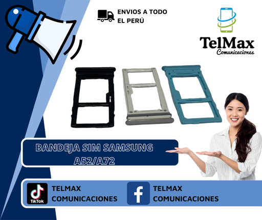 BANDEJA SAMSUNG A52/A72/A52s