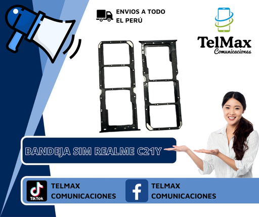 BANDEJA PARA REALME C21Y/ REALME 7