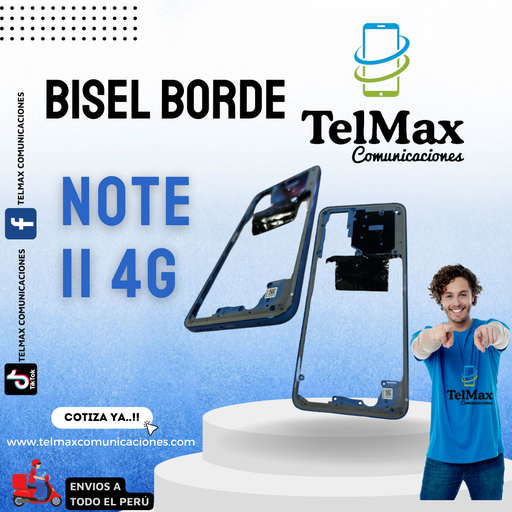 BISEL BORDE PARA XIA NOTE 11S/NOTE 11 4G