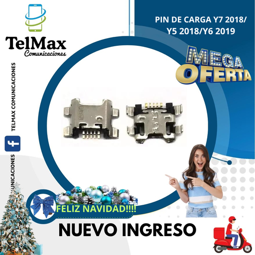 [PCY72018] PIN DE CARGA Y7 2018 / Y5 2018/Y6 2019/Y8S/Y9 2019/PSMART/PSMART 2019