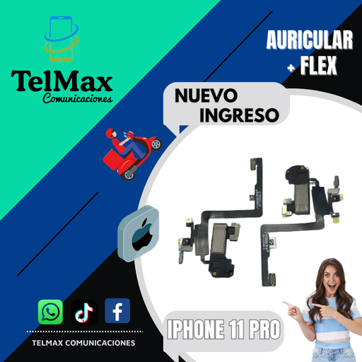 [AFI11PRO] AURICULAR+ FLEX PARA 11 PRO