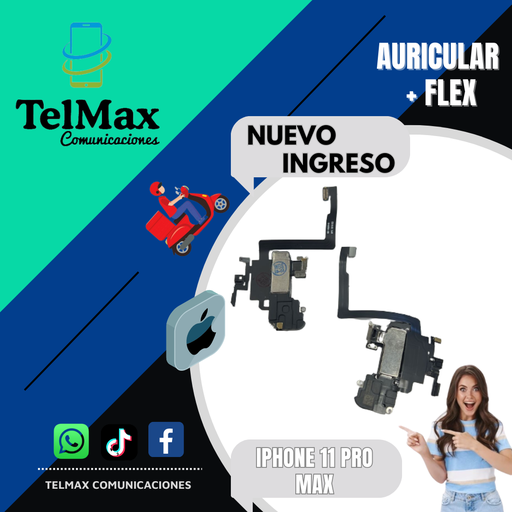 [AFI11PM] AURICULAR+ FLEX PARA 11 PRO MAX