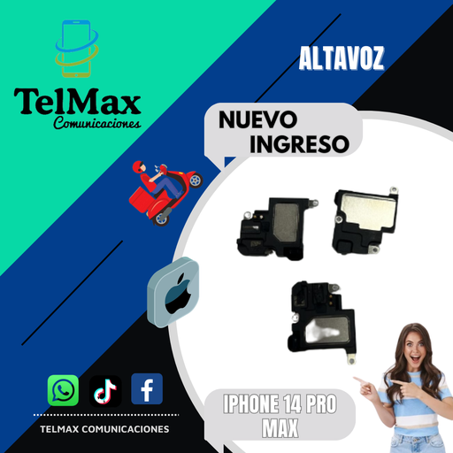 [ATI14PM] ALTAVOZ IPHONE 14 PRO MAX