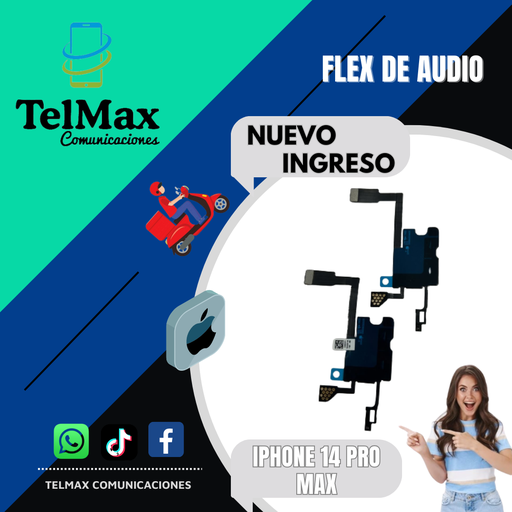 [FAI14PM] FLEX AUDIO PARA 14 PRO MAX