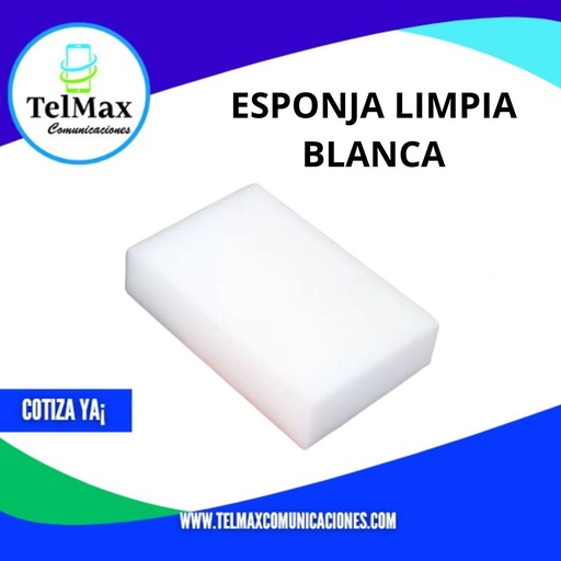 [ELB] ESPONJA LIMPIA BLANCA