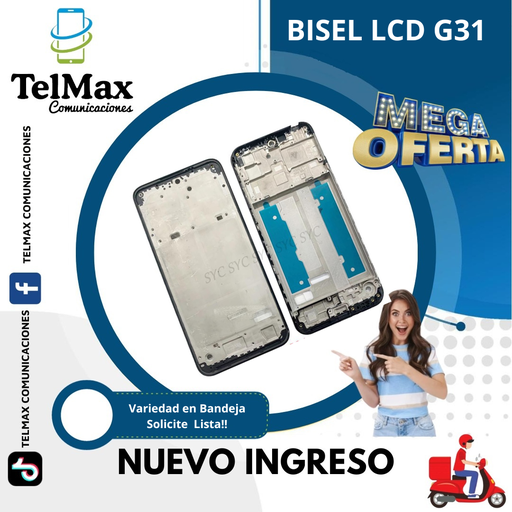 [BLCDMG31] BISEL LCD MOTOROLA G31