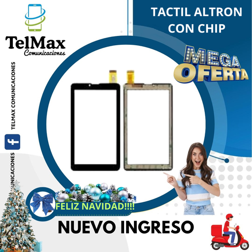 [TACCHIP] TACTIL PARA TABLET ALTRON V3/287 C/CHIP / TABLET ADVANCE TR7988 7"