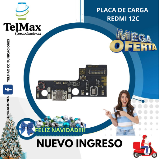 [PCXR12C] PLACA DE CARGA XIAOMI REDMI 12C