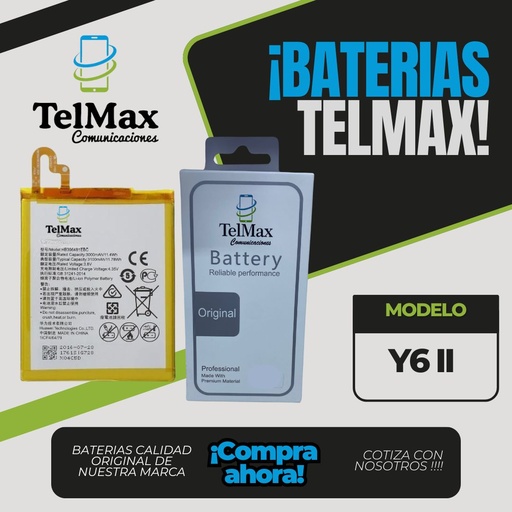 BATERIA PARA Y6 II