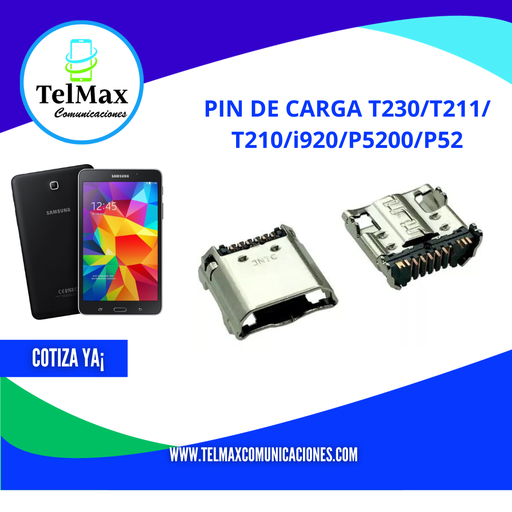 [PCT230] PIN DE CARGA T230/T211/T210/i9200/i920/ i9208/P5200/P5210