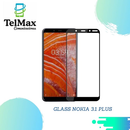 [GNK31P] GLASS PARA NOKIA 3.1 PLUS
