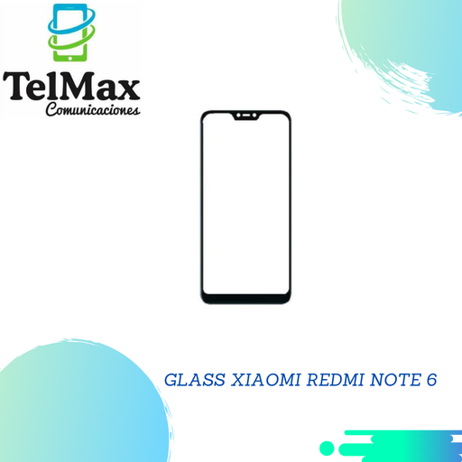 GLASS PARA XIA REDMI NOTE 6