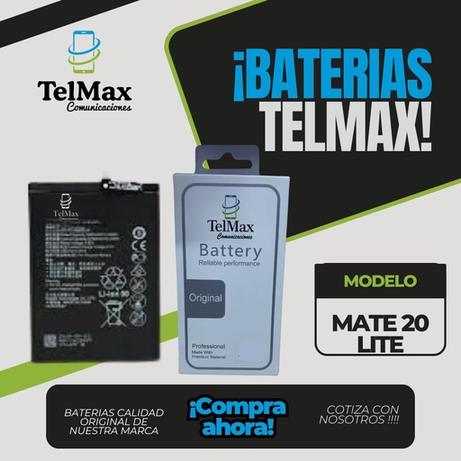BATERIA HUAWEI MATE 20 LITE/ NOVA 5T/ P10 PLUS
