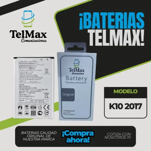 BATERIA PARA LG K10 2017
