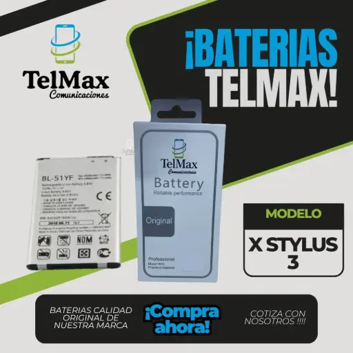 BATERIA PARA LG X STYLUS 3
