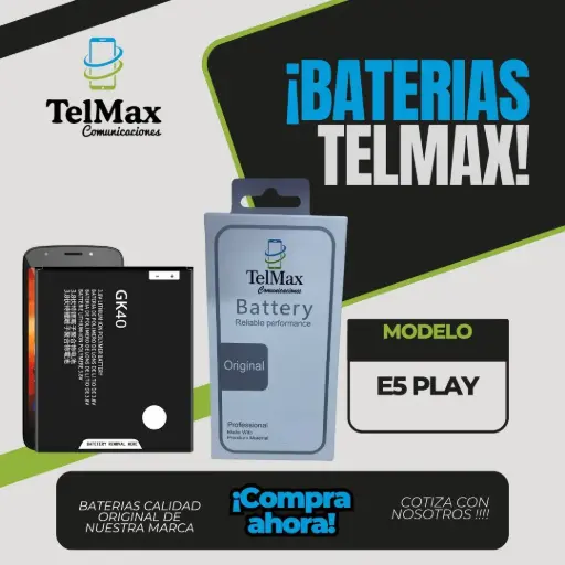 BATERIA PARA MOTO E5 PLAY