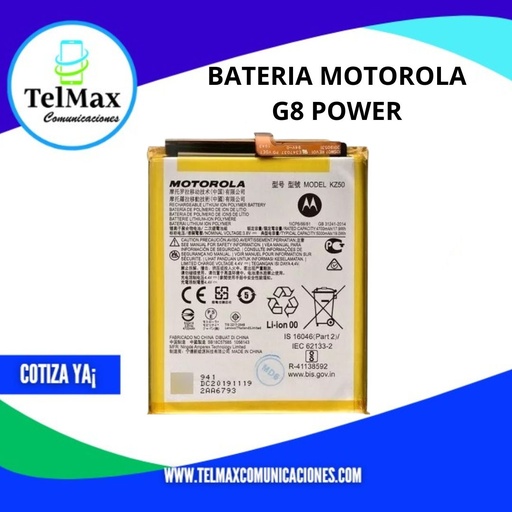 BATERIA MOTO G8 POWER